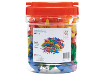 Sea Life Counters – 84 Pieces in Jar