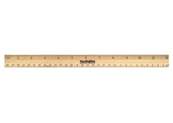 Teachables Wooden Rulers 30 cm – Pack of 30