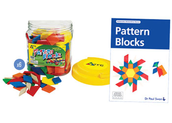 Pattern Blocks Class Pack – Plastic Solid - Kesco Catalogue