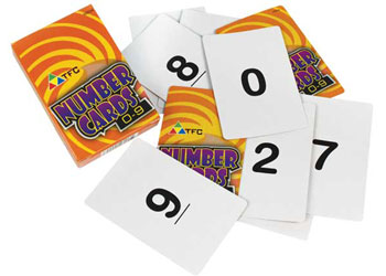 Number Cards 0-9 – 50 piece - MTA Catalogue