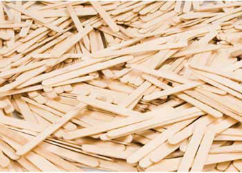 Wooden Craft Popsicle Sticks, Natural, 4-1/2-inch, 100-piece 