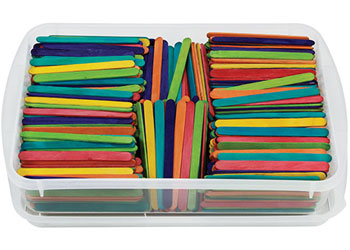 Pop Sticks Coloured 1000p