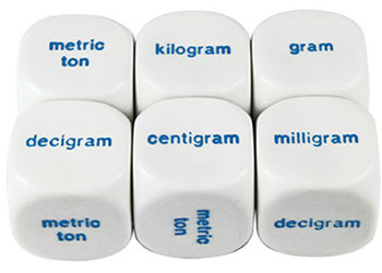dice metric weight mta catalogue