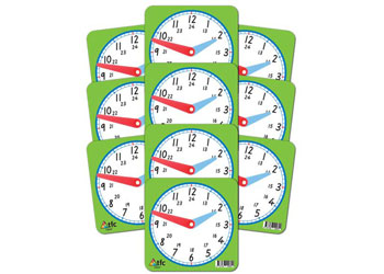 Clock Face Small 24hr – 11x11cm – 10 pieces