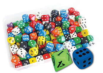 Dice: Class P-2 Pack – 122 pieces in Container