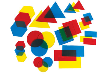 Transparent Attribute Blocks – 30 Pieces – Suitable for OHP - MTA Catalogue