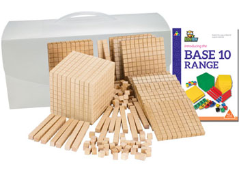 Wooden MAB Base 10 Student Set & Guide