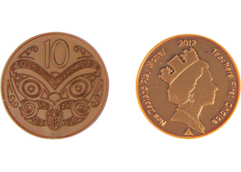 Money NZ Coin 10c 50p MTA Catalogue