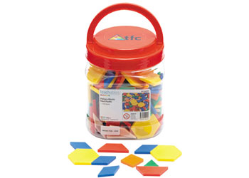 Pattern Blocks Med Plastic 250p - MTA Catalogue