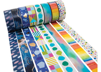 Washi Tape Arty – Set of 8