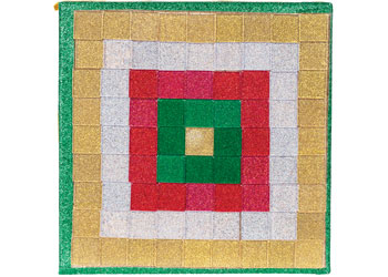 Mosaic Tiles, Christmas Colours – 150g