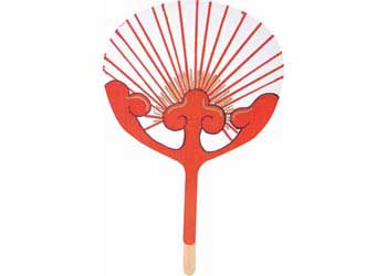 Cardboard fans wholesale Clearance