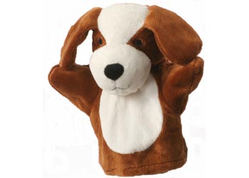 dog hand puppet