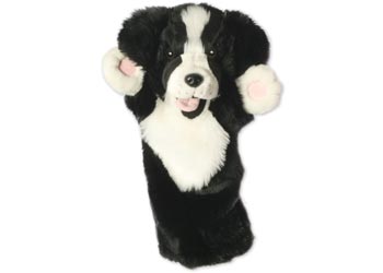 TPC – Border Collie Dog Long Sleeved Glove Puppet