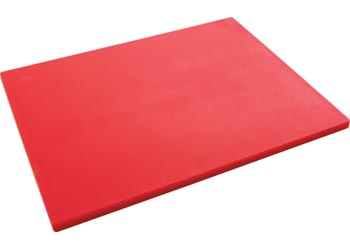 red cutting board