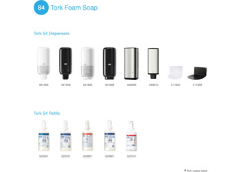 Tork Foam Soap Dispenser Black S4