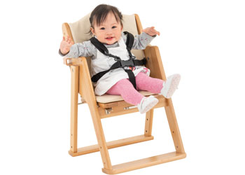 Child's low feeding clearance chair