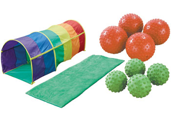 Rainbow Tunnel & Sensory Ball Set