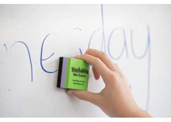 Teachables Mini Whiteboard Erasers – Pack of 12