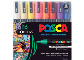 POSCA Marker Bullet – Pack of 16 - MTA Catalogue