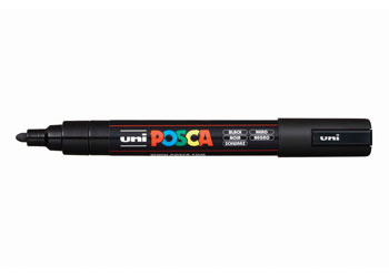 POSCA Marker Bullet – Black