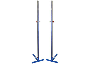 WOS Gold 100 High Jump Stands - MTA Catalogue