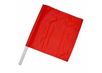 Judges Flag Red