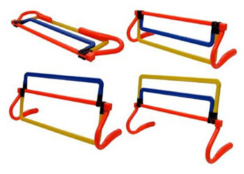 Adjustable Training Hurdle Set of 6