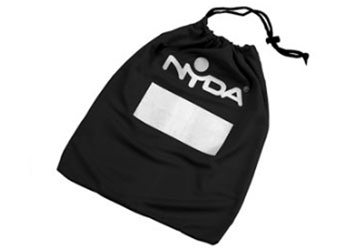 NYDA Mock Mesh Bib Bag Black