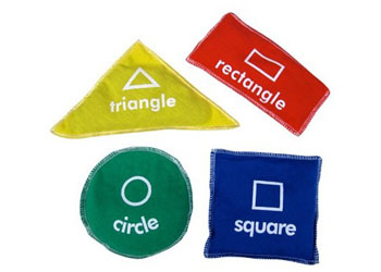 NYDA Bean Bag Set Shapes Set of 12 - MTA Catalogue