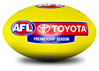 Sherrin Replica Training Leather Size 4 Yellow