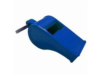 WOS Plastic Whistle Royal Blue - MTA Catalogue