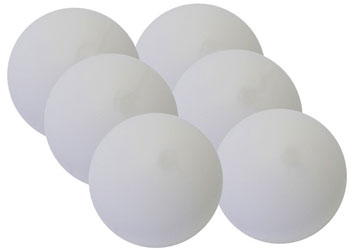 School Table Tennis Balls Pack of 6