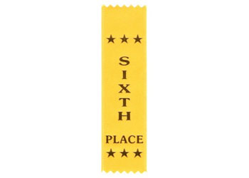 Sixth Ribbon 150mm Place Ribbon – Sixth x25 - MTA Catalogue