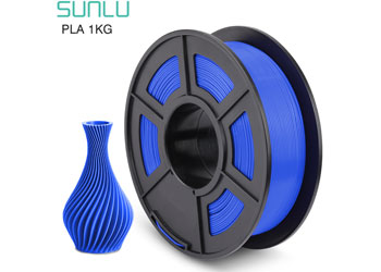 SUNLU 3D Printer Filament – PLA+1KG – Blue