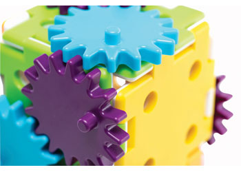 My First Polydron Gears Set – 35 pieces