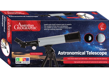 AusGeo - 50mm Astronomical Telescope