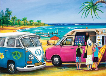 Blue Opal - Blue Kombi and Mr Whippy 1000pc
