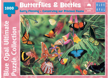 BOpal - Fleming Butterflies & Beetles 1000pc