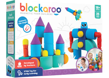 Blockaroo - Magnetic Foam Blocks Castle 35pcs