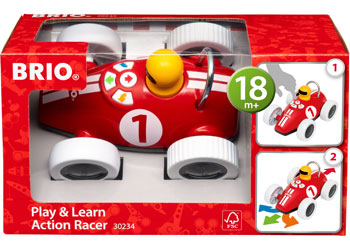 BRIO Toddler - Play & Learn Action Racer