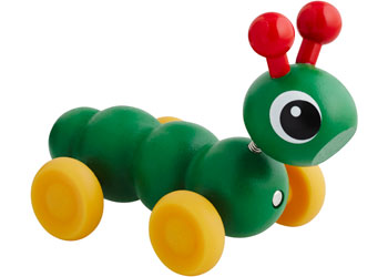 BRIO Push Along Mini Caterpillar