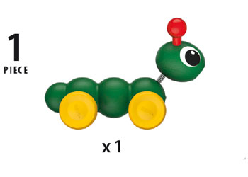BRIO Push Along Mini Caterpillar