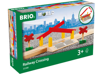 BRIO - Railway Crossing, 4 pieces