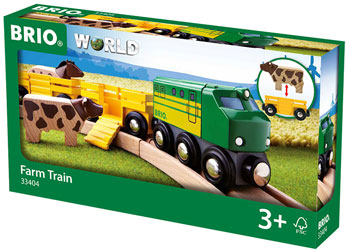 BRIO - Farm Train 5 pieces