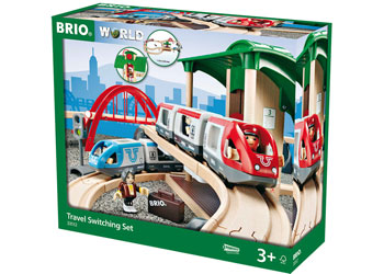 BRIO Set - Travel Switching Set 42 pieces