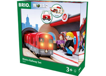 BRIO Set - Metro Railway Set 20 pieces