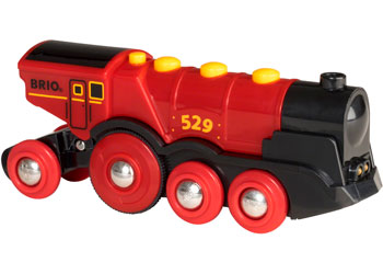 BRIO BO - Mighty Red Action Locomotive