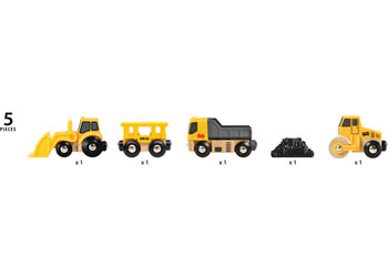 BRIO - Construction vehicles 5 pieces