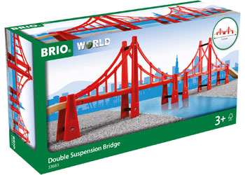 BRIO - Double Suspension Bridge 5 pieces